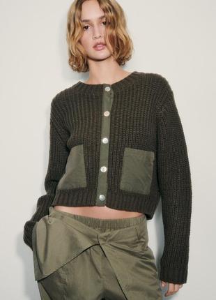Стильний кардиган zara. розмір с і л