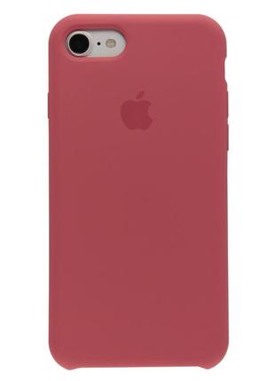 Чохол-накладка silicone case для iphone 7/8 camellia