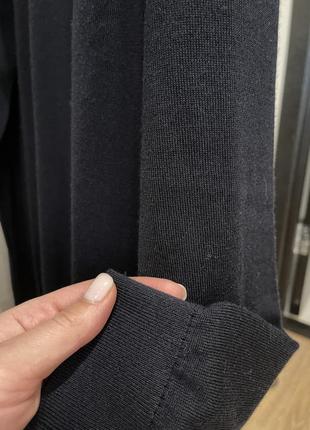 Стильный шерстяной свитер navy пуловер на пуговках6 фото