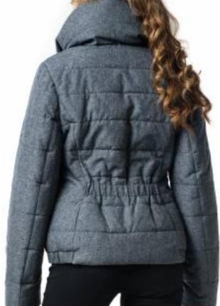 Зимняя укороченная куртка,бомпер,автоледи , размер 44.2 фото