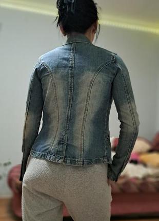 Джинсовый пиджак2 фото