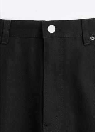 Zara чорні чоловічі джинси ( котон )7 фото