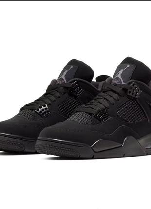 Кроссовки &lt;unk&gt; jordan 4 black cat