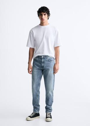 Джинси звужені zara slim fit 4060/311/4453 фото