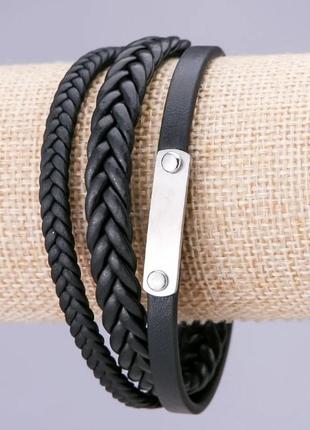 Браслет эко кожа