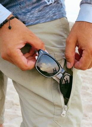 Супер легкі штани-шорти для міста і риболовлі із захистом від сонця7 фото