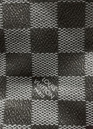 Сумка вместительная большая louis vuitton серо-черная4 фото