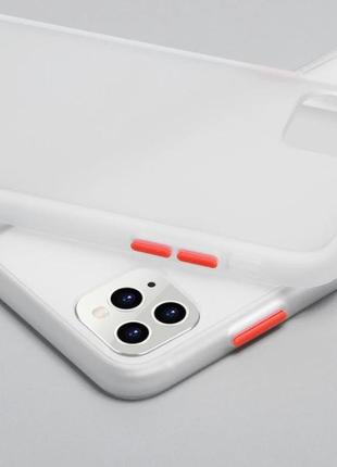 Чехол funda (full protection) for iphone xs max white