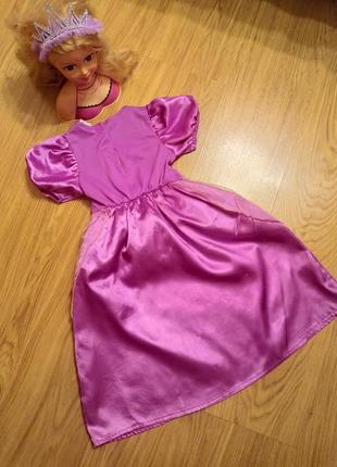 Карнавальний костюм принцеса рапунуцель дісней5 фото