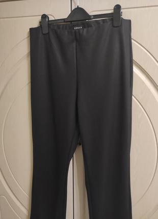 Женские брюки брюки прямые под кожу р.50/l1 фото