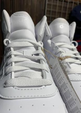 Кросівки adidas sport casual hoops високі білі форси кеди для міста gw0401 америка3 фото