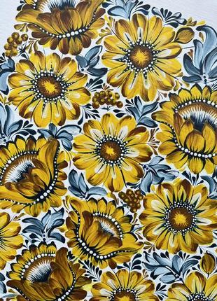 Петриковская роспись картина