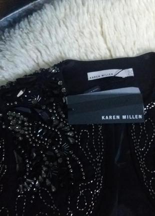 Шикарный ,богатейший жакет, болеро  karen millen дополнение к вечернему платью4 фото