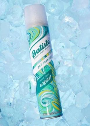 Сухий шампунь для волосся batiste dry shampoo clean & classic original, 200 мл, батисте1 фото