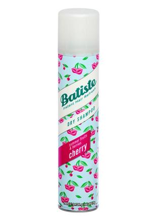 Сухий шампунь для волосся batiste dry shampoo fruity & cheeky cherry, 200 мл, батісте4 фото