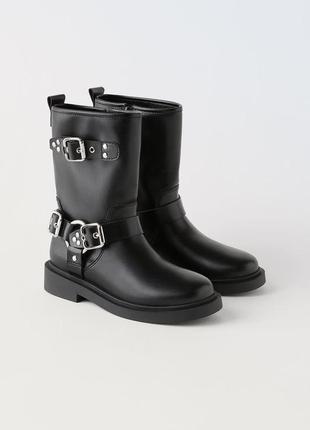 Байкерські черевики, чоботи