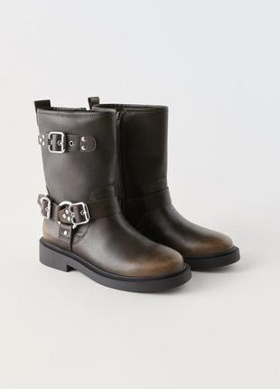 Байкерські черевики, чоботи