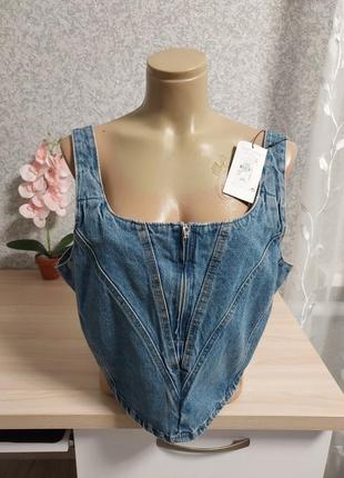 Топ primark denim.