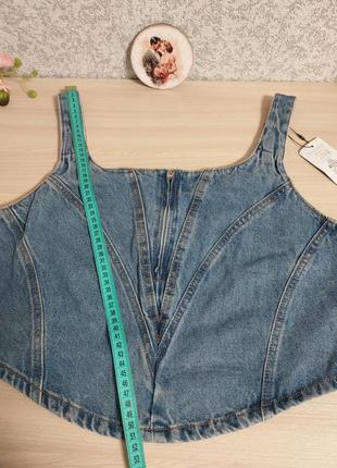 Топ primark denim.7 фото