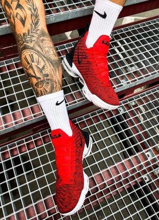 Мужские кроссовки nike lebron 16 red white/red/black4 фото