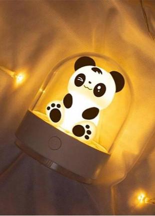 Дитячий нічник панда аромалампа