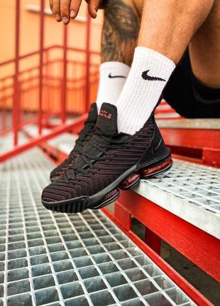 Чоловічі кросівки nike lebron 16 "fresh bred"2 фото