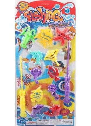 Рыбалка магнит., удочка, рыбки, на планшетке