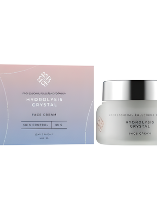 Антивіковий крем для обличчя, що омолоджує bogenia hydrolysis crystal face cream age control