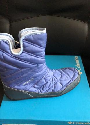 Сапоги оригинал columbia youth minx slip iii snow boot р.37, 38-393 фото