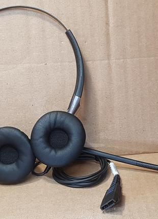 Навушники гарнітура jabra biz 2400 ii qd duo  2409-820-2043 фото