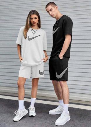 Комплект nike (футболка + шорти)2 фото