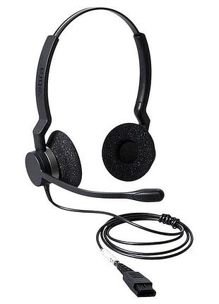 Гарнітура jabra biz 2300 qd duo 2309-820-104
