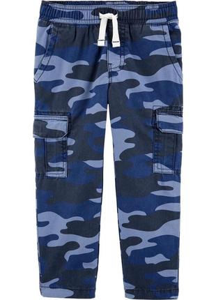 Штаны карго камо для мальчика с карманами carter’s
