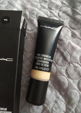 Тональный крем mac pro longwear nourishing waterproof, мак2 фото