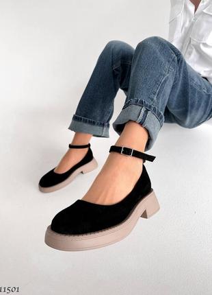 Premium! женские черные лоферы на каблуке весенне осенние туфли весна осень10 фото
