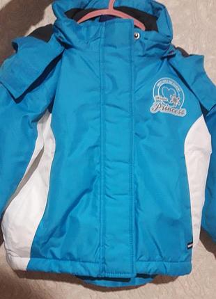 Термо куртка лыжная lupilu