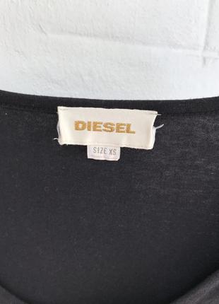 Чёрное платье diesel платье xs diesel трикотаж3 фото