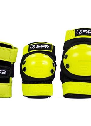 Захист набір sfr ramp jr black-lime (m)