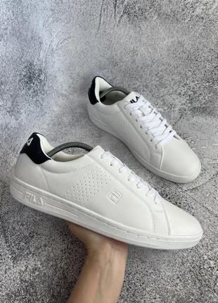 Кросівки fila crosscourt 2 f low оригінал 1010274.98f нові білі кеди снікерси casual класичні спортивні4 фото