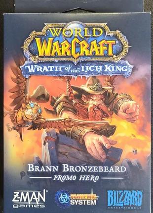 Настольная игра world of warcraft: wrath of the lich king. brann bronzebeard (дополнение)