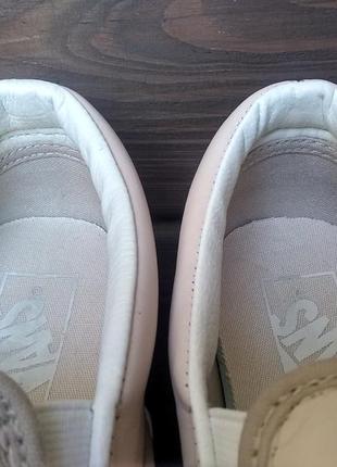 Слипоны кожаные vans6 фото