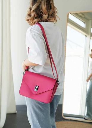 Женская классическая сумка кросс боди с плечевым ремнем,женская мини сумочка эко кожа регина4 фото