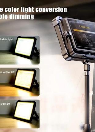 Прямоугольная led лампа с аккумулятором для фотостудии кемпинга mm6005 фото