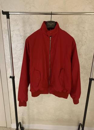 Харрингтон харик куртка бомбер красный мужской2 фото