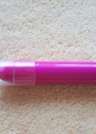 Неонова зволожуюча кремова, рожева малинова фуксія помада олівець2 фото