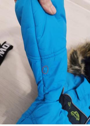 Зимовий комплект: куртка, комбінезон, черевики, шапка, краги.10 фото