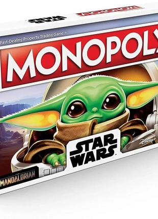 Настільна гра monopoly. star wars. the mandalorian (англійською)
