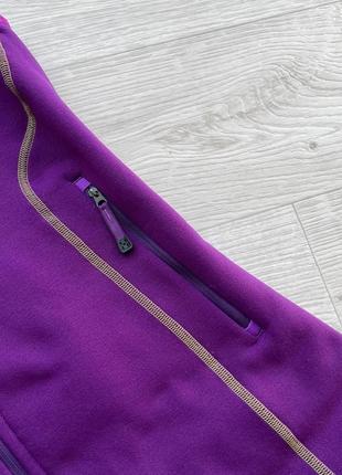Флисовая жилетка haglofs w polartec hiking fleece waistcoat purple5 фото
