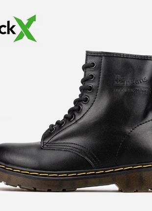 Оберіть стильні черевики dr.martens classic “blaсk” хутро