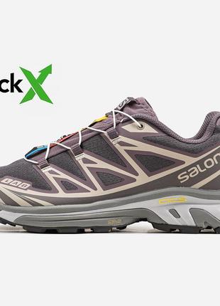 Стильні кросівки salomon xt- 6 soft ground 41